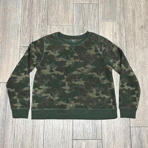 Eddie Bauer Women’s Pullover Sweater Camouflage Size M